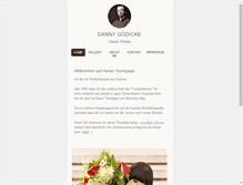 Tablet Screenshot of dannygoedicke.de